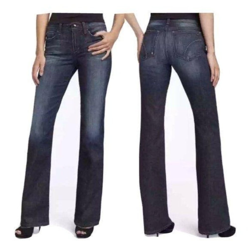 Joe's Jeans Muse Fit Dark Wash Blue Denim Women's Sz 28 EUC